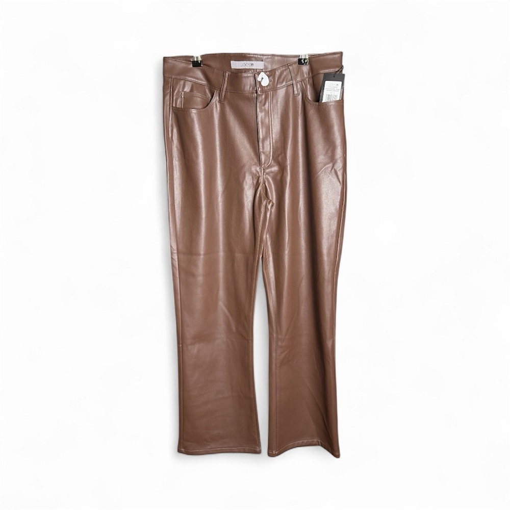 Joe’s Vegan Leather Brown Pants